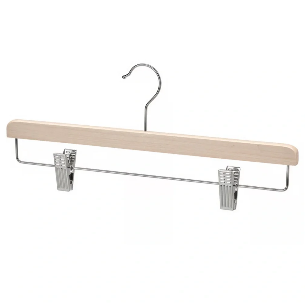 2 bumerang IKEA natural, Silver Closet Accessory Hanger. NWT.